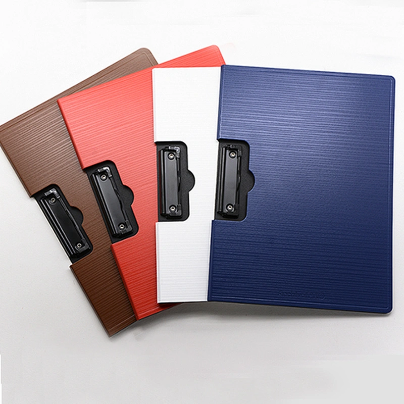 High Quality Custom logo letter size paper clip a4 expanding Plastic File folder promotion Office business gift File folder