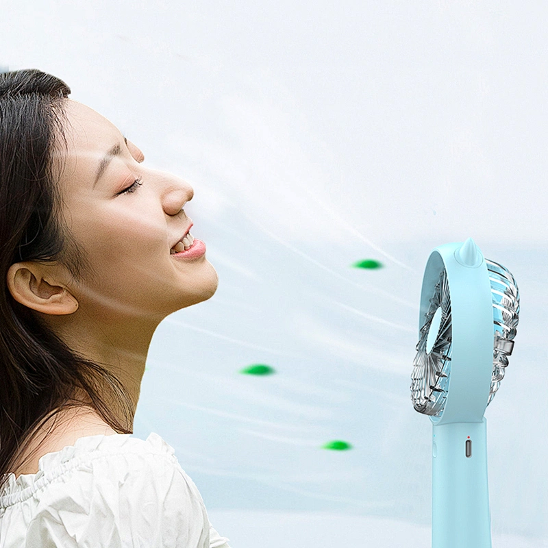 Mini handheld fan Mulit-Functional 4 wind speed  portable table 4000mAh usb mobile rechargeable power bank fan