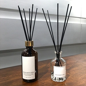 2020 High quality  CUSTOM Aroma Ocean Fragrance Glass Scented Rattan Stick  Reed Diffuser
