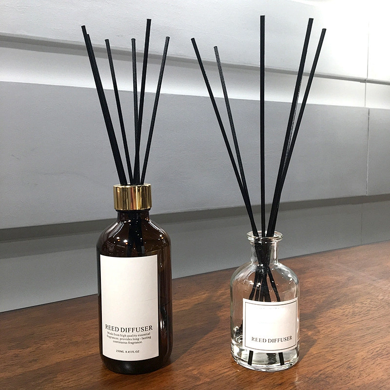 2020 High quality  CUSTOM Aroma Ocean Fragrance Glass Scented Rattan Stick  Reed Diffuser