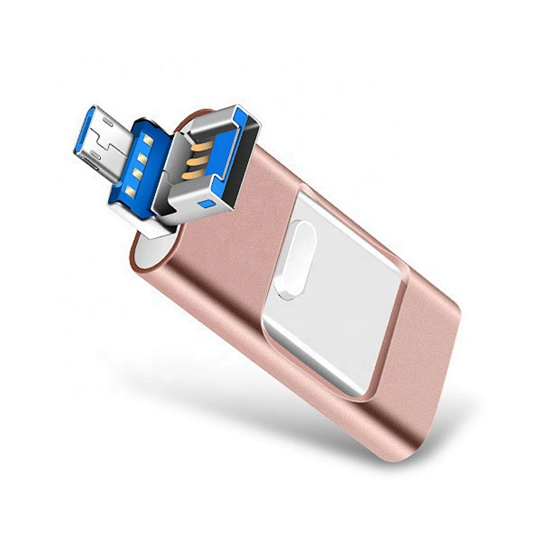 Custom LOGO high quality 3-in-1 cellphone USB fast flash drive 8GB/16GB/32GB/64GB/128GB/256GB novelty usb flash drive 3.0