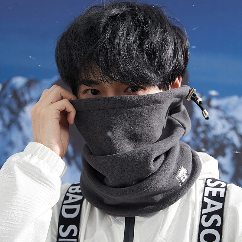 Custom adjustable ear loop winter tube scarf fashion winter warmer multi-function sport neck gaiter polar scarf bandana