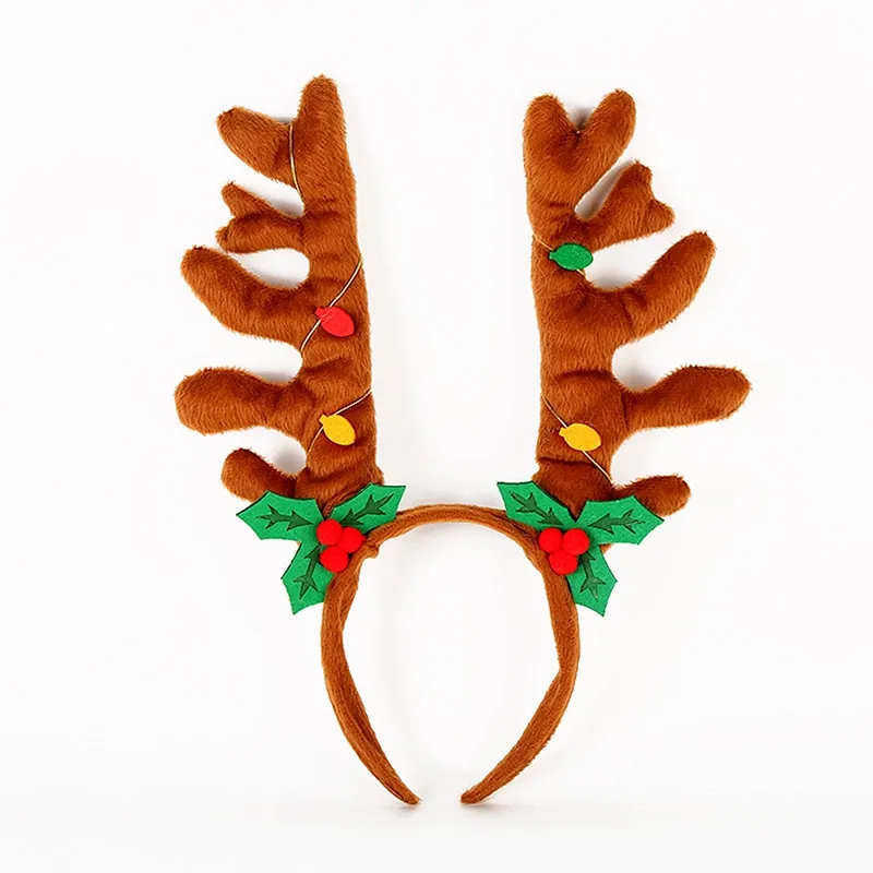 Hot sale  headband shaped elf christmas party decoration reindeer