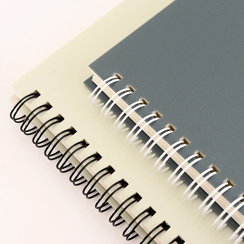 High quality Custom A4/A5/B5 PP Cover spiral Notepad suitable advertising promotion gift loose-leaf Coil notebook
