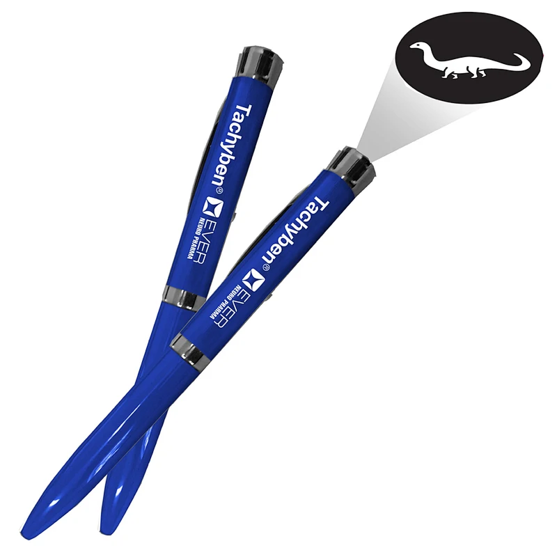 Customized LOGO projection pen laser projection ballpoint pen LED advertising projection lamp
