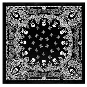 Custom design promotional gift digital printing quick dry scarves festival activity Fashion hip-hop bandana