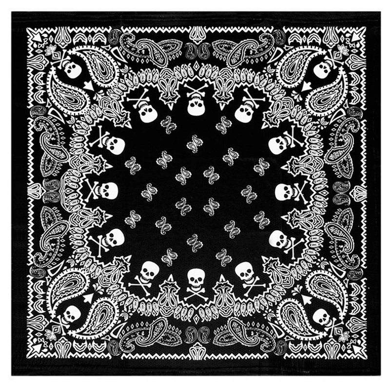 Custom design promotional gift digital printing quick dry scarves festival activity Fashion hip-hop bandana