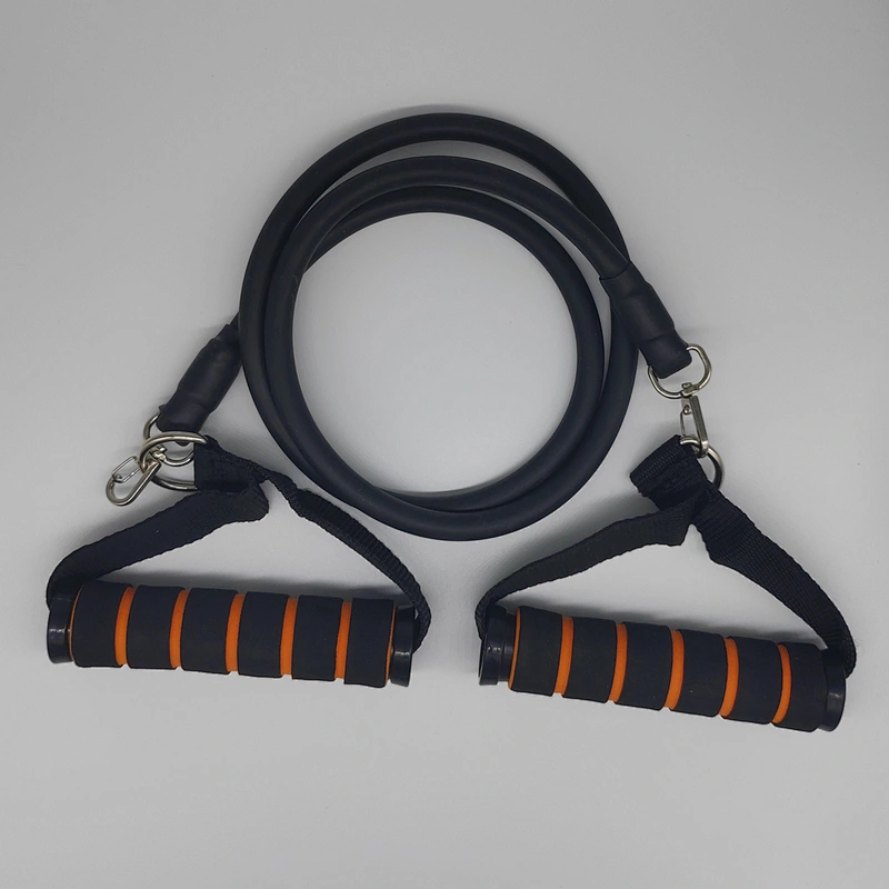 Promotion Hot sale TPE yoga fitness  bodybuilding stretcher equipment for men and women home exercise elastic pull rope