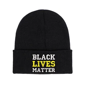 Custom logo high quality  winter beanies  Unisex Beanie knitting hat Winter Hat