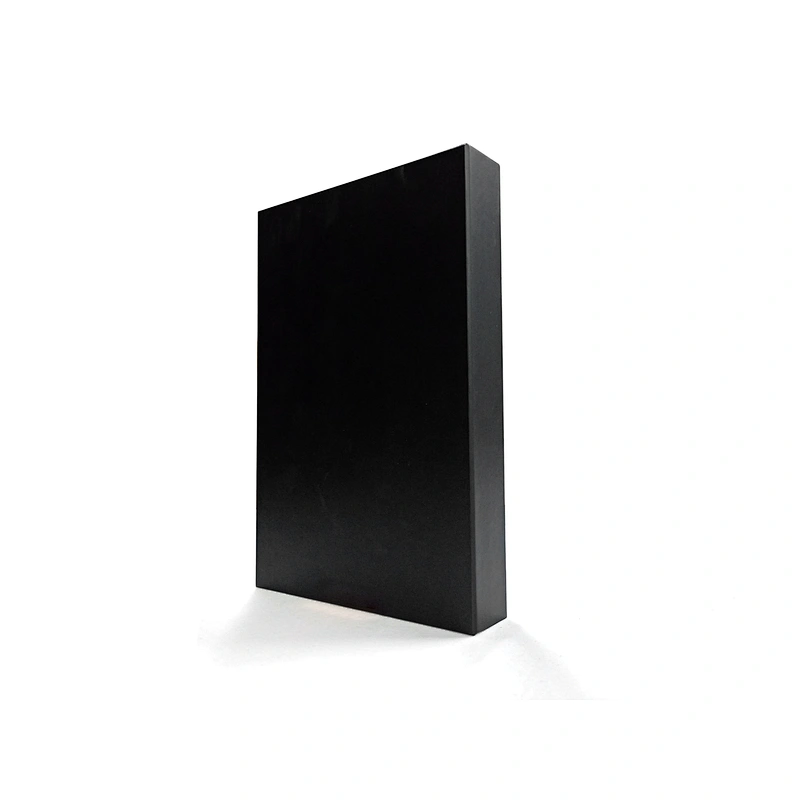 Customization Black Matte Rigid Book Shape Magnetic closure promotion Gift Folding Box