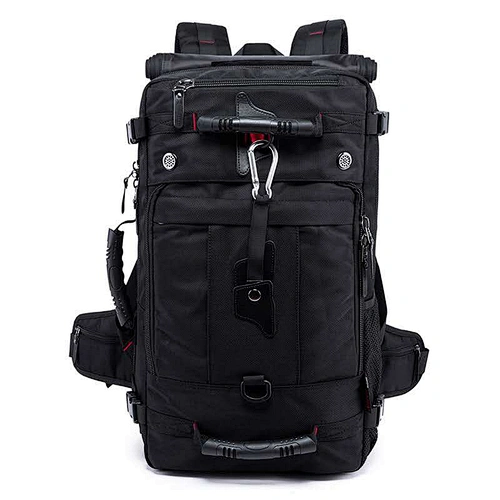 Outdoor waterproof multi-functional fishing tackle backpack 35L durable storage backpack with waist belt