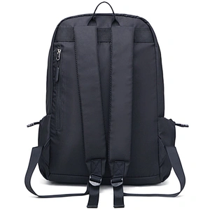 Waterproof black backpacks for men multi-function outdoor travel bags for leisure college students backpack with internal layer