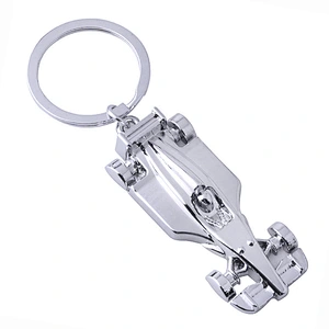 Hot sale Metal Custom Business gift engraved Logo Stainless Steel KeyChain,motorcycle race Key Chain