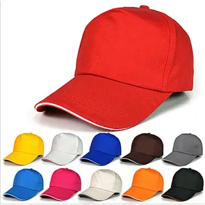 Corporate&event Promotional items  custom logo 100% cotton 6 panel structured sport snapback hats  metal buckle  baseball caps
