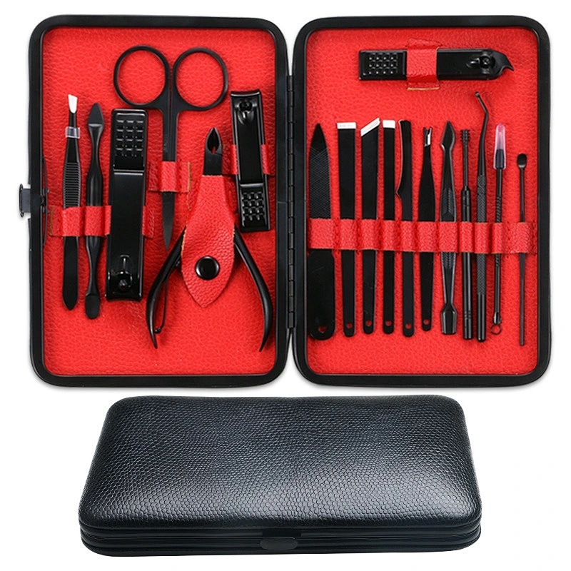Professional Custom Logo Pedicure Nail Edge Cutter Stainless Steel Manicure Set Tool For Girls