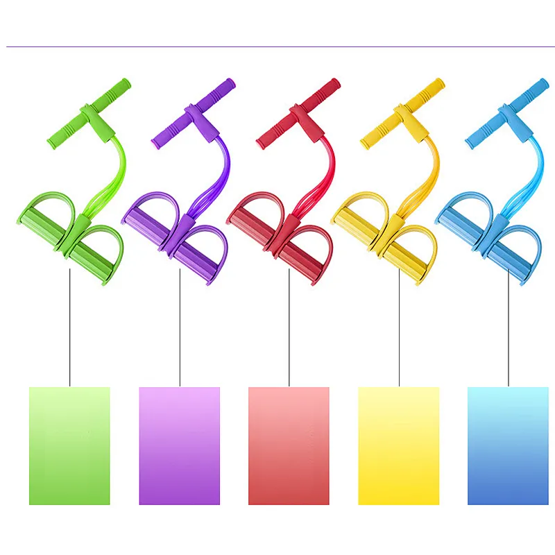Promotional gift stretcher foot pull rope women thin leg beauty equipment sit-ups abdominal tightening fitness equipment