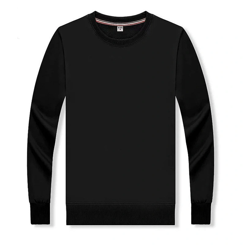 Hot Design OEM Custom Made Cotton &Polyester womens  Crew Neck sweatshirt Long Sleeve  blank Sweat Shirt