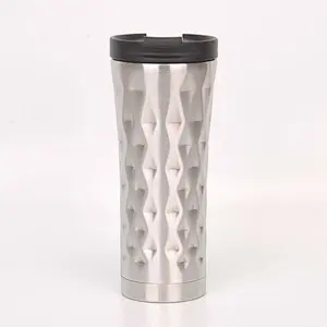 Premium gift double wall stainless steel coffee cup thermos bottle custom LOGO travel promotion hot water cup