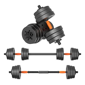 HOT SALE Dual-use adjustable arm exercise training device 10kg Gym Equipment Adjustable Barbell dumbbell
