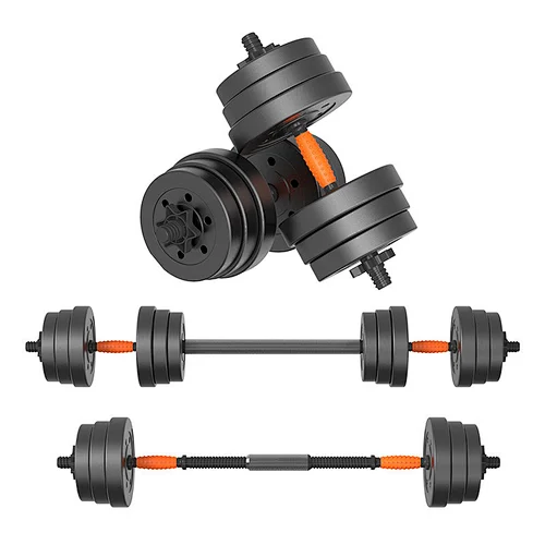 HOT SALE Dual-use adjustable arm exercise training device 10kg Gym Equipment Adjustable Barbell dumbbell