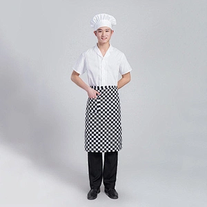 custom logo Chef Aprons Barista Waiter Unisex Men's Women's Kitchen Cook Tool Oil Proof Chef Cook Uniform Apron