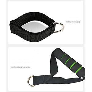Promotion Hot sale TPE yoga fitness  bodybuilding stretcher equipment for men and women home exercise elastic pull rope