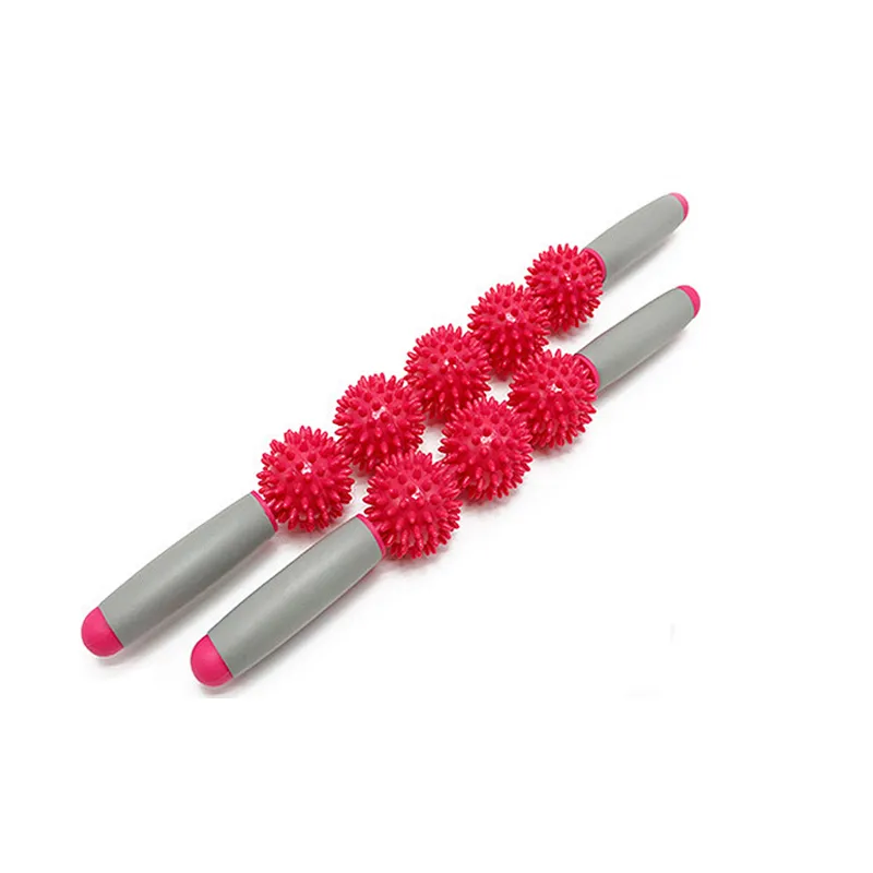 Hot Sale  Custom sport promotion gift For Home Yoga Sports Massager Hammer Stick Rolling Massage Yoga Wand Stick