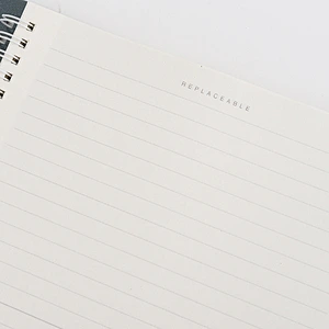 High quality Custom A4/A5/B5 PP Cover spiral Notepad suitable advertising promotion gift loose-leaf Coil notebook