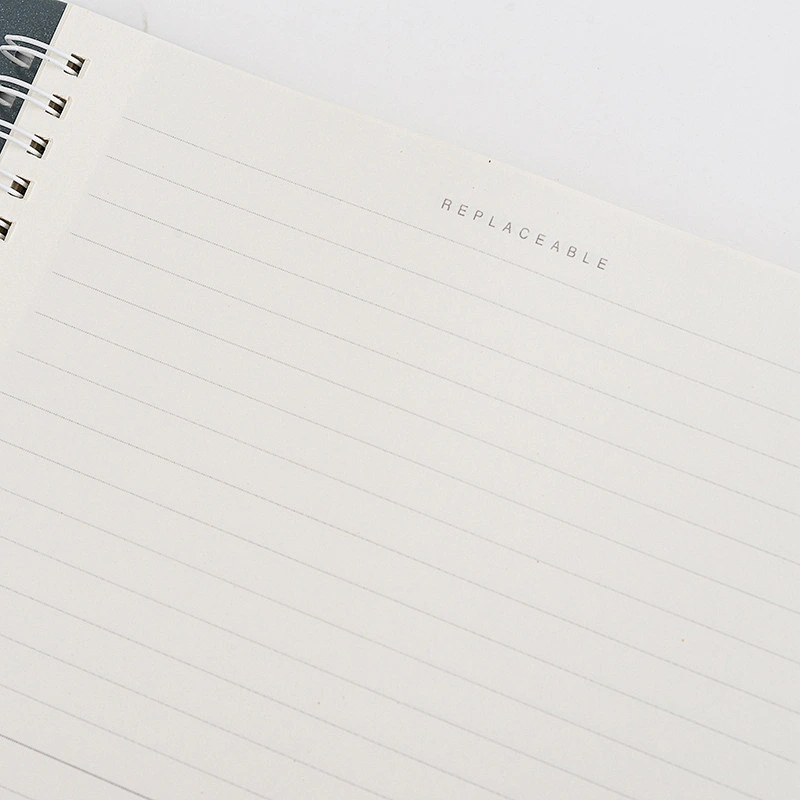 High quality Custom A4/A5/B5 PP Cover spiral Notepad suitable advertising promotion gift loose-leaf Coil notebook