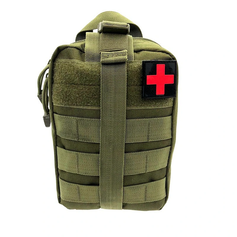 Promotional gift outdoor emergency  mountaineering rescue army police  wild survival kits camping tool bag