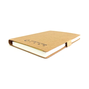 2020 hot sale High quality kraft paper custom notebook with colors sticky paper promotion gift notebook
