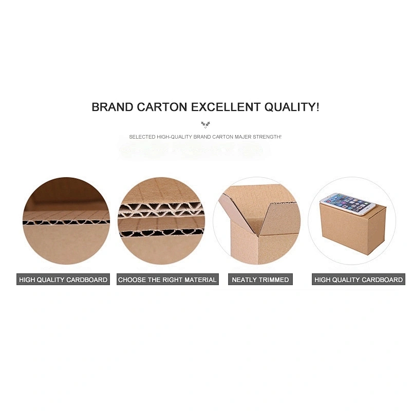 Wholesale spot supplies packing Corrugated Cardboard shipping or mail Carton Box
