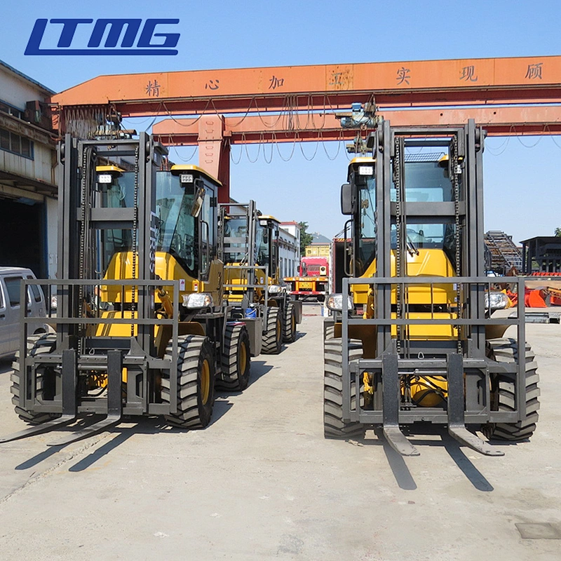3 ton - 5 ton articulated rough terrain forklift