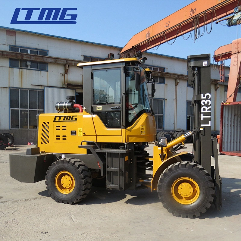 3 ton - 5 ton articulated rough terrain forklift