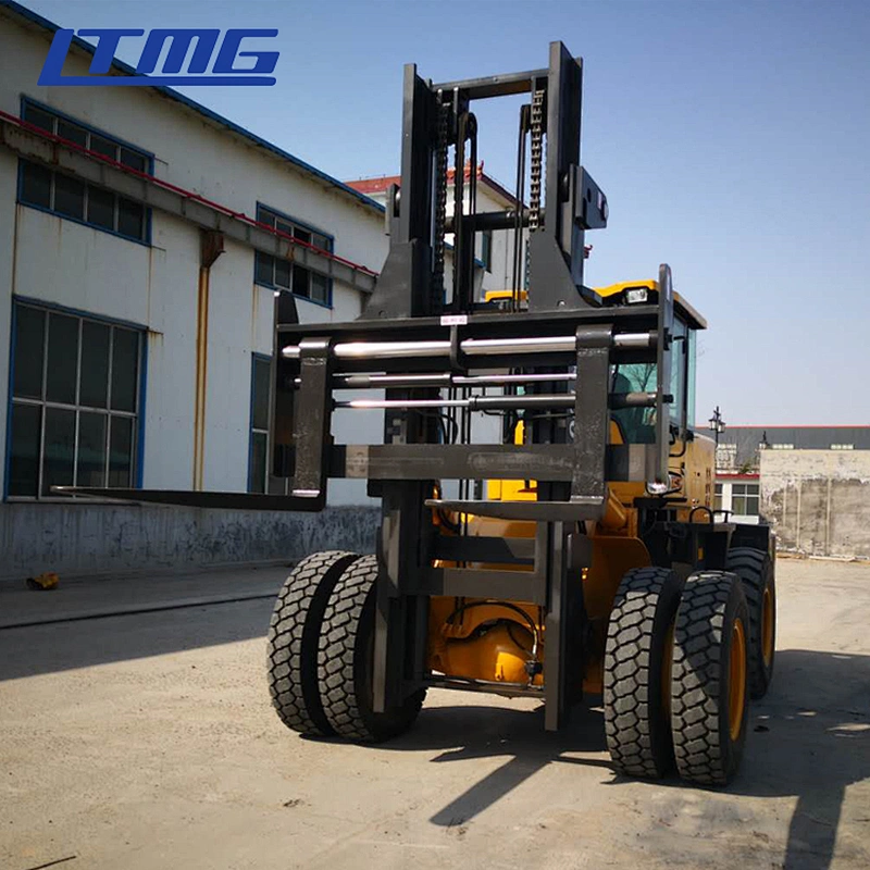 10 ton articulated rough terrain forklift