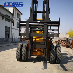 10 ton articulated rough terrain forklift