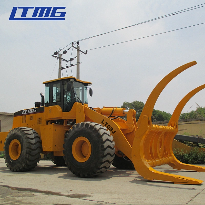 8 ton log loader