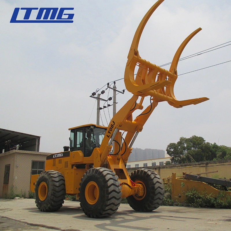 8 ton log loader