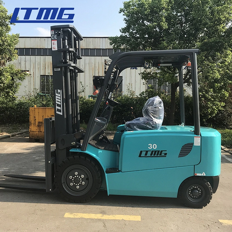 brand new 4 wheel electric forklift 3 ton 3.5 ton 5 ton elektrikli forklift with battery charger 380V