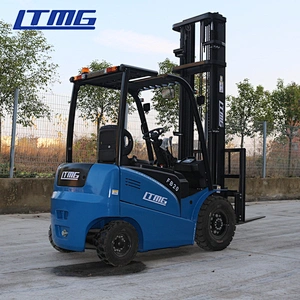 LTMG small mini 2 ton 2000kg electric forklift with 5m mast and side shift