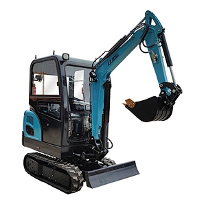 cab excavator optional engines 1.8ton 2 ton small excavator with track extension