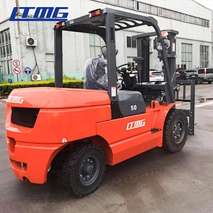 Chinese brand forklift LTMG supplier factory price 5 ton diesel forklift for sale