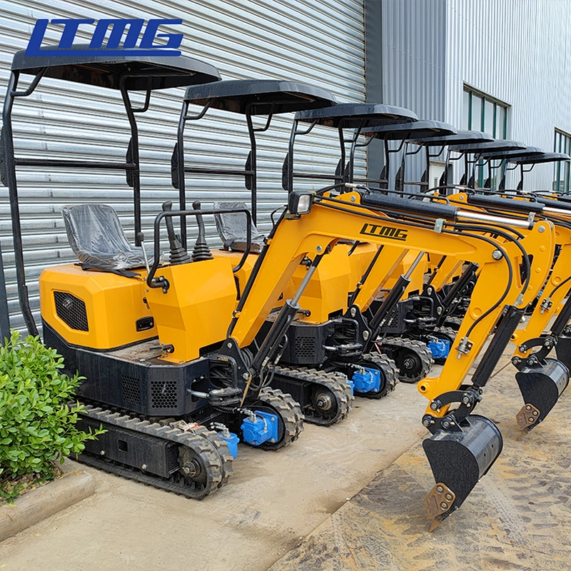 1000kg Hydraulic Mini Crawler Excavator with oil cooler  And Euro5/Tire4 Engine