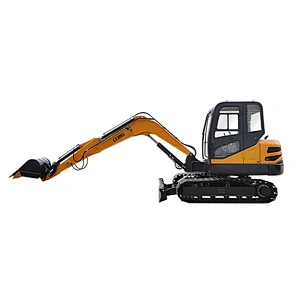 new 6 ton 6.5ton Chain Excavator Crawler Earth Digger small excavator with joystick