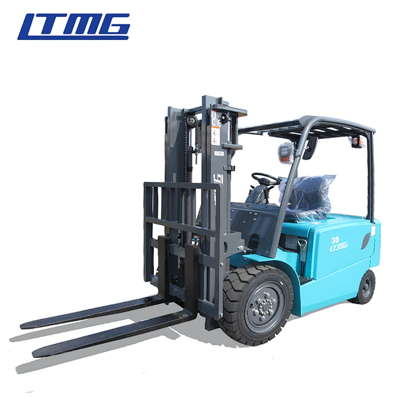 brand new 4 wheel electric forklift 3 ton 3.5 ton 5 ton elektrikli forklift with battery charger 380V