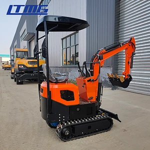 LTMG Brand New 0.8 ton Small Floating Household Mulcher Household Excavator Crawler Machine for Sale