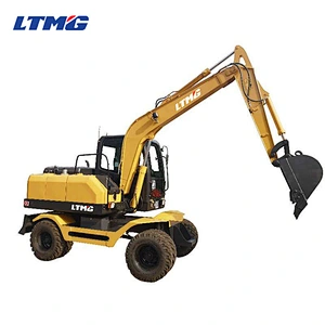LTMG new Construction machine LT780-9T wheel excavator price