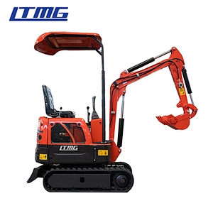China Brand LTMG Best LTE08 0.8Ton CE EPA Earth Moving Machinery Construction Farm Gargen Small Shovel Micro Mini Excavator