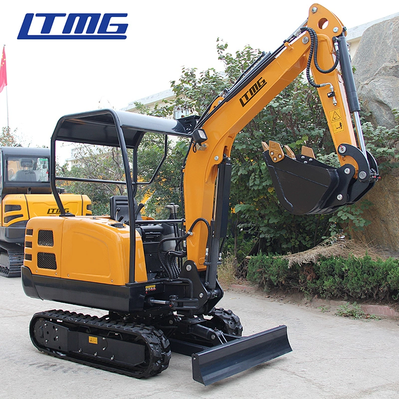 Chinese LTMG Brand LTE22 2 .2ton Garden Epa Approved New Agricultural Bucket Function Construction Micro Excavator