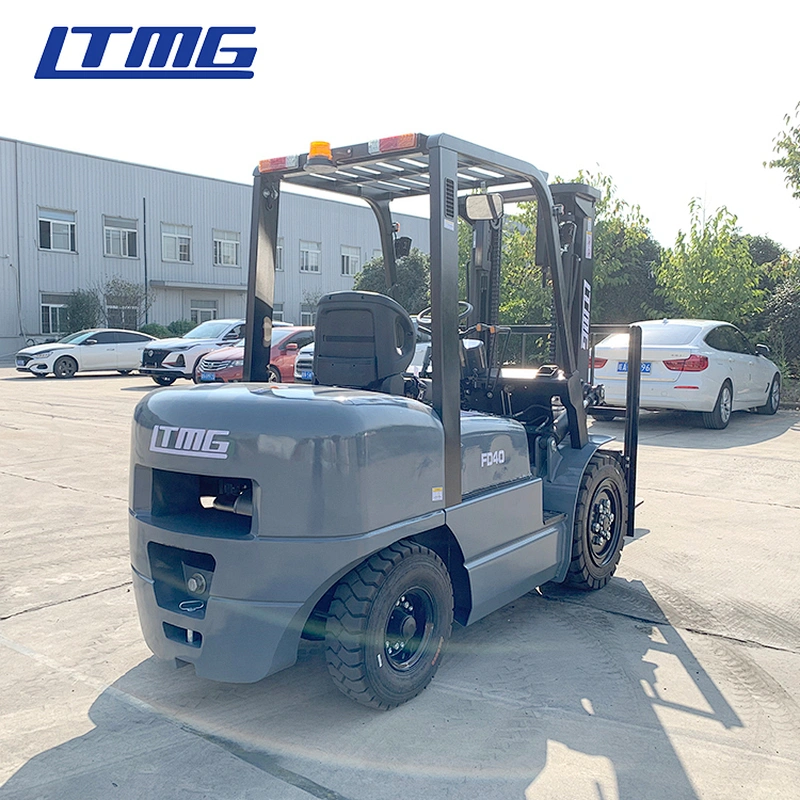 japanese engine 4t diesel forklift 4tons material handling fork lift truck with lateral